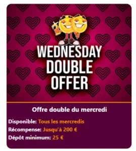 Bonus du mercredi Lets Jackpot