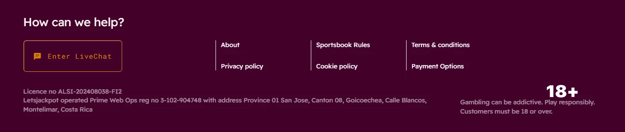 audit de sécurité lets jackpot