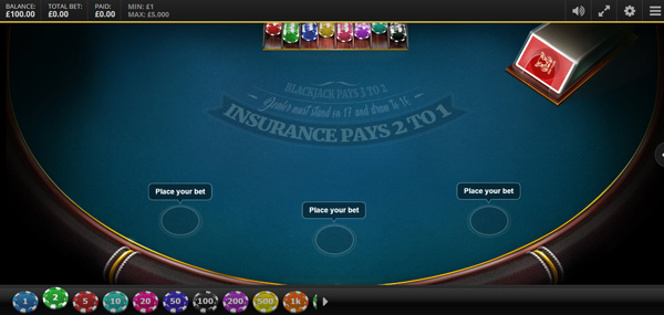 classic blackjack de red tiger funbet casino