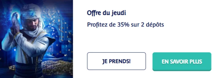 Offre du jeudi Prince ali