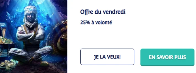 Offre du vendredi Prince Ali