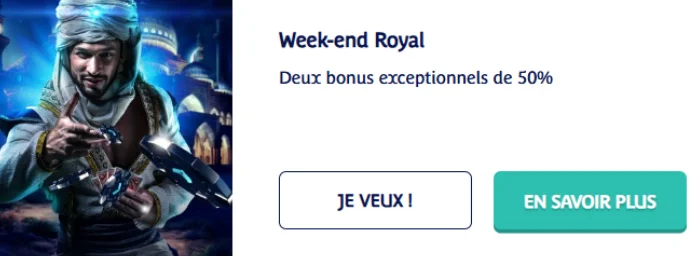 Offre Weekend Royal Prince Ali
