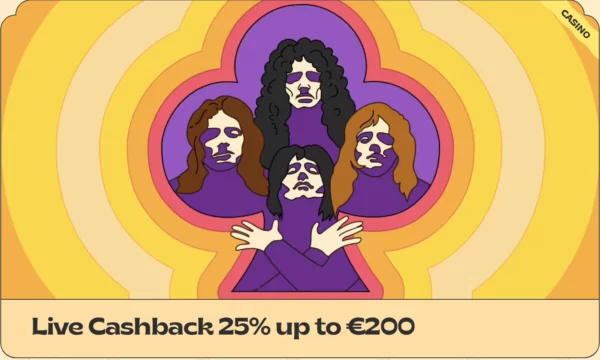 Bonus Cashback Live sur Vinyl Casino