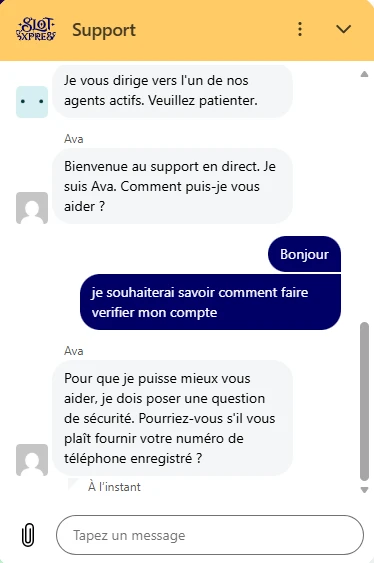 service client slot express
