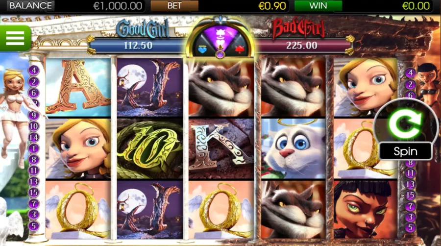 Écran de jeu Good Girl Bad Girl de Betsoft