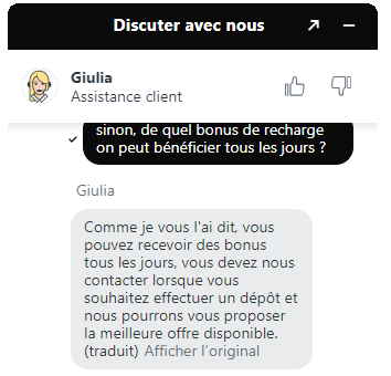 live chat winolot casino