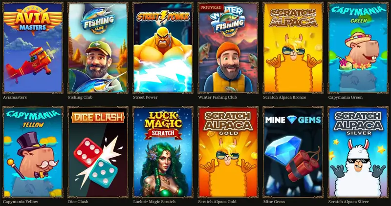 Mini jeux Kyngs Casino