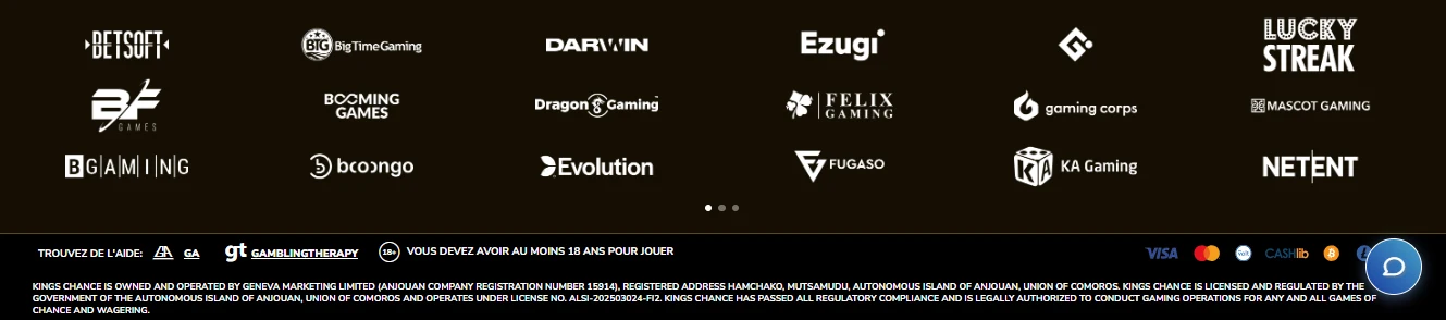 sécurité kings chance