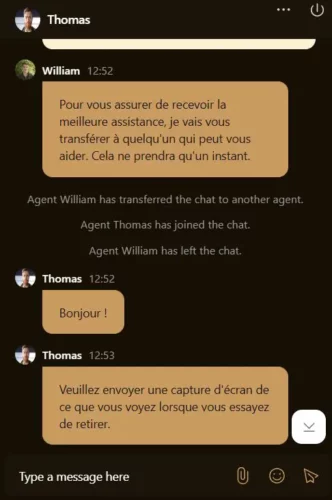 Service Client Kyngs Casino