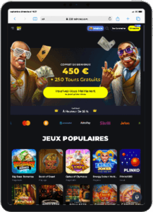 Version mobile Ipad BDMBet