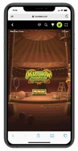 Version mobile Iphone 11 Lunubet