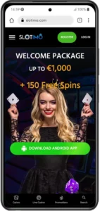 Interface Slotimo sur Xiaomi mi 11