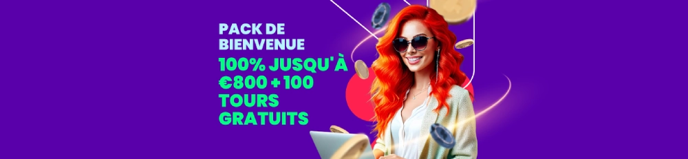 Bonus de bienvenue Zinkra