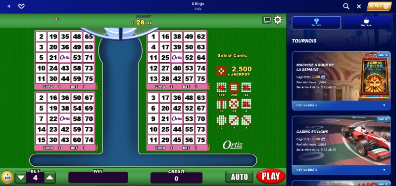 wonaco casino 6 bingo de ortiz interactive