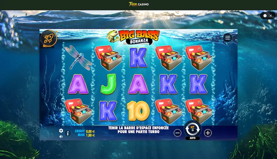 big bass bonanza sur thor casino