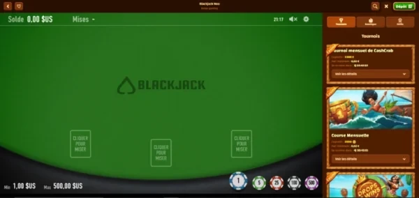 Blackjack Neo de Relax Gaming