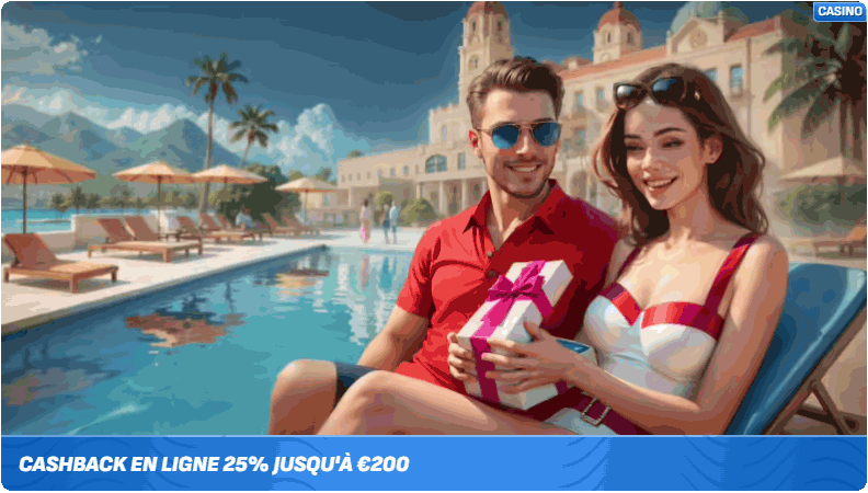 capture d'écran bonus cashback wonaco casino