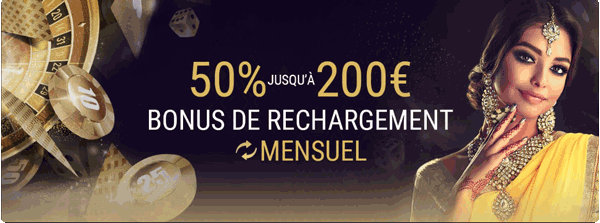 Capture d'écran bonus de recharge SlotsVil