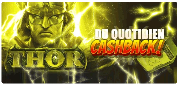 cashback Thor Casino