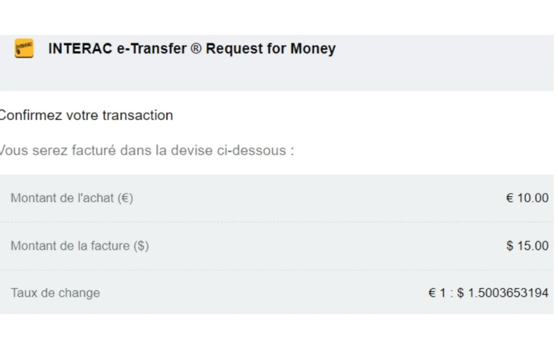 Capture d'écran dépôt Trustly étape 4