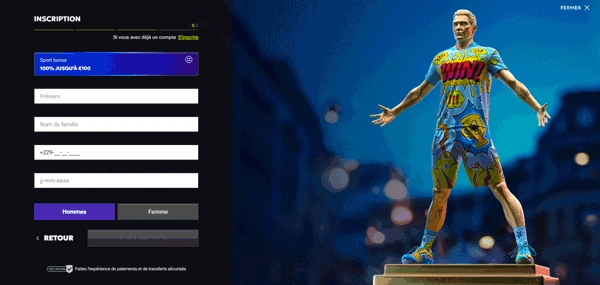 capture decran inscription rtbet casino etape4