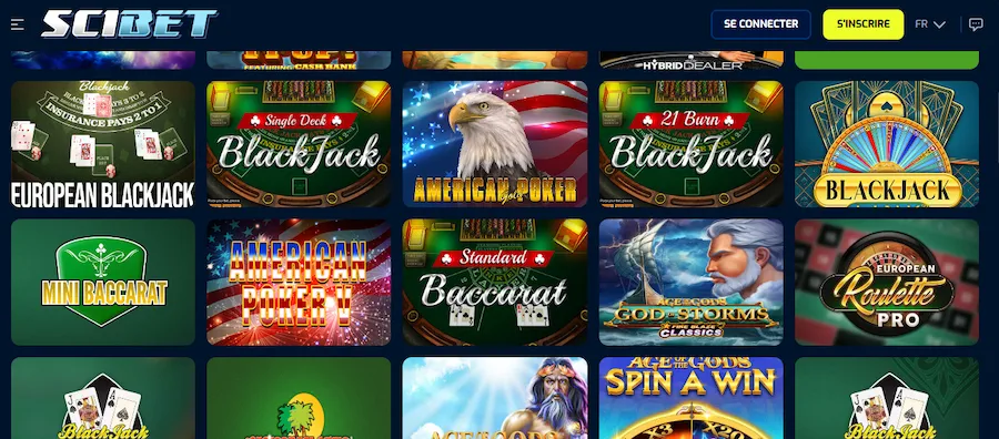 jeux de table scibet