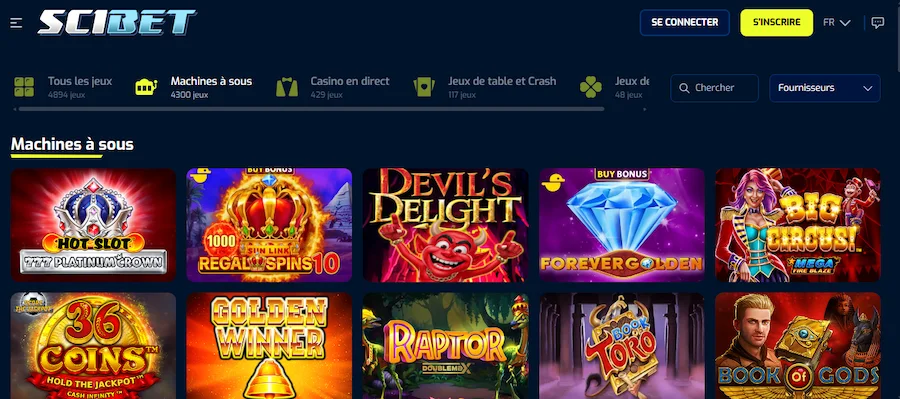 machines a sous scibet