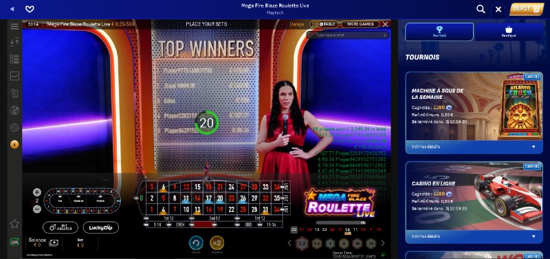 wonaco casino mega fire blaze roulette de playtech