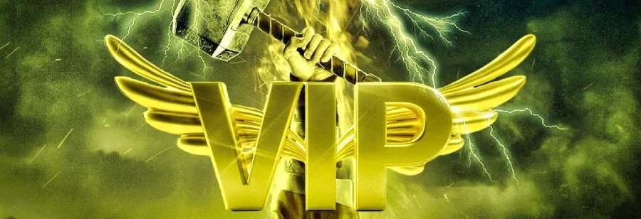 capture d'écran du programme VIP sur Thor Casino