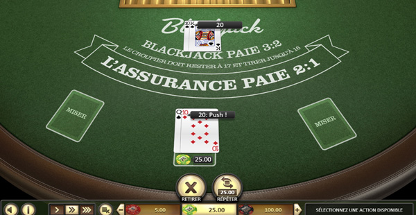 european blackjack de betsoft sur slots palace