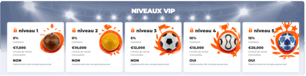 capture decran vip betriot casino