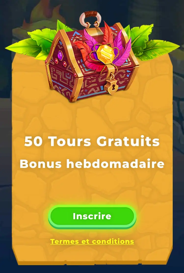 Capture d'écran bonus hebdomadaire Wazamba
