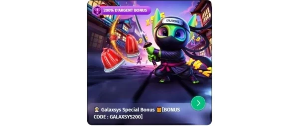 galaxsys special bonus cbet