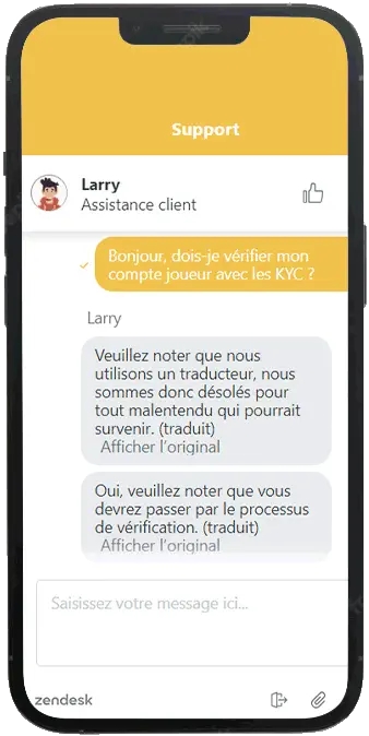chat en direct sur lucky block casino