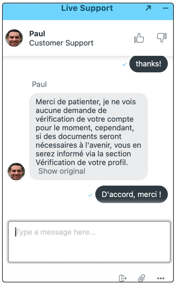 live chat vérification cazimbo casino