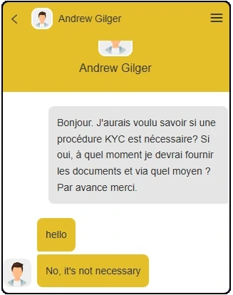 live chat vérification spinsala casino