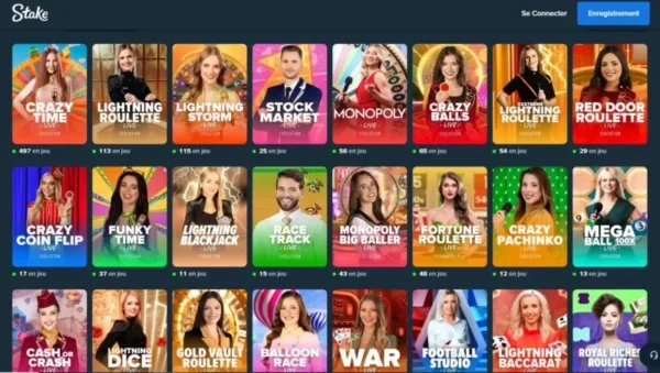 page jeux tv stake casino