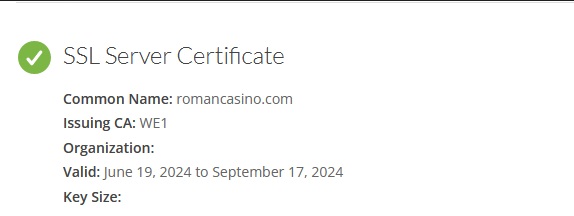 Sécurité du casino Roman