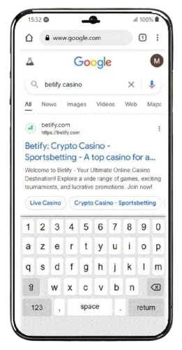 telecharger apk betify android etape1