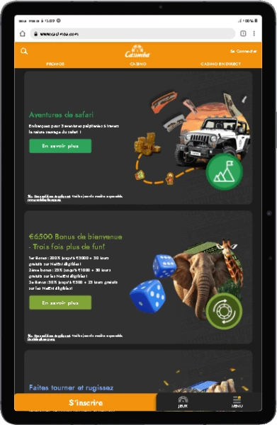 version mobile galaxy tab7 casimba casino