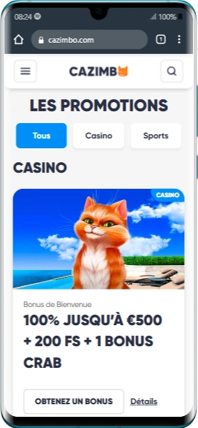 version mobile huawei cazimbo casino