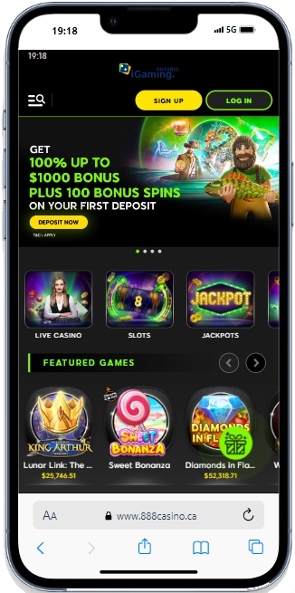 version mobile iphone 888 casino