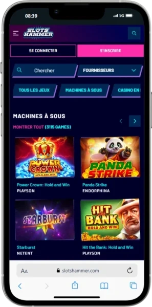 version mobile iphone slots hammer casino