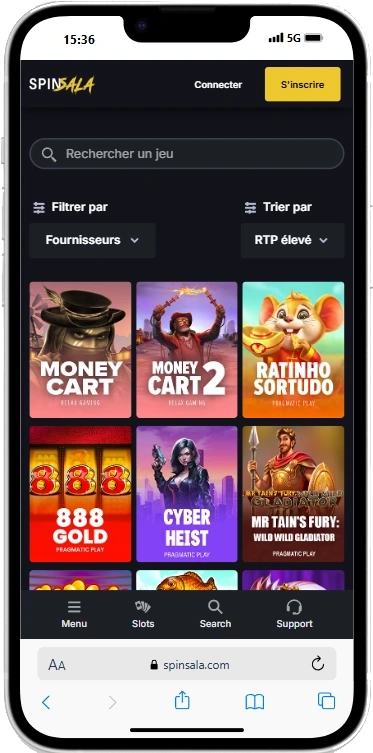 version mobile iphone spinsala casino