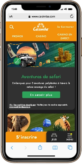 version mobile iphone11 casimba casino