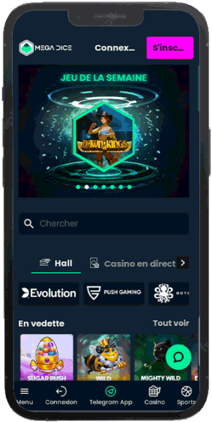 version mobile mega dice casino