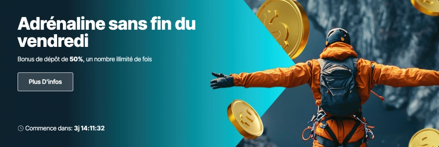 Adrenaline sans fin du vendredi LuckyMax Casino