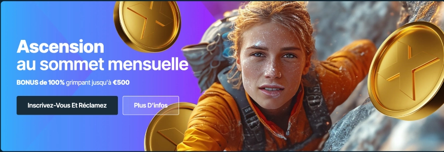 Ascension au sommet mensuelle LuckyMax Casino