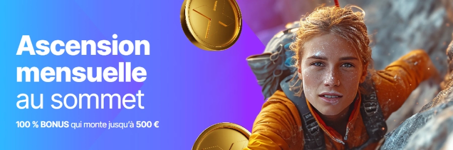 Bonus de dépôt mensuel sur LuckyMax