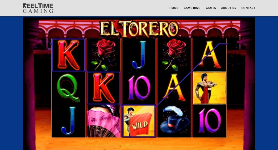Capture d’écran slot El Torero de Reel Time Gaming